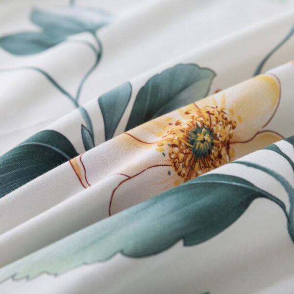 bedding sheet set ink patting