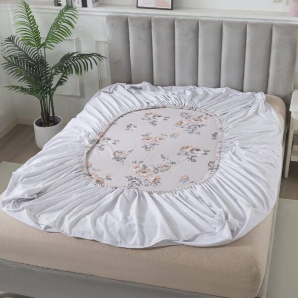 bedding sheet set rose floral pattern
