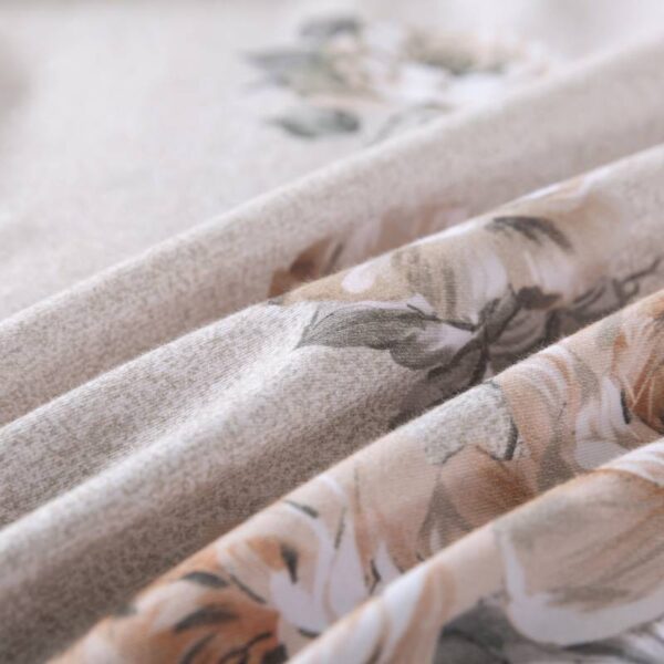 bedding sheet set rose floral pattern